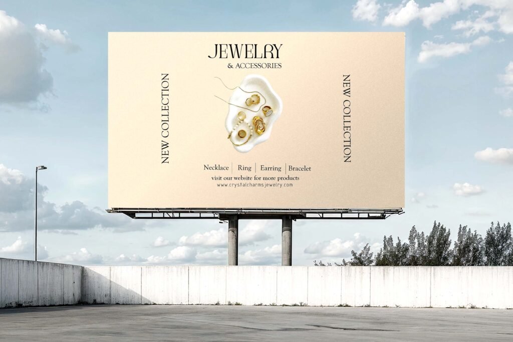 billboard mockup with large size